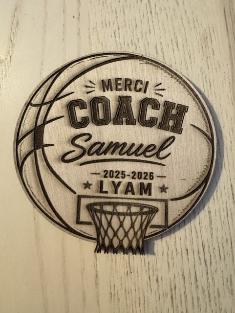 Création personnalisée coach Samuel